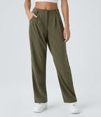 Verde Bruma - Pantalón de pana casual 4