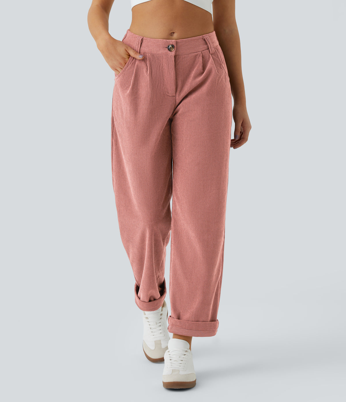Arena del Desierto - Pantalón de pana casual 3