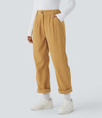 Oro Ámbar - Pantalón de pana casual 3
