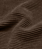 Marrón Café - Pantalón de pana casual 8