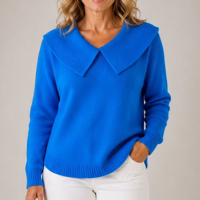 Yari | Jersey de punto elegante con cuello