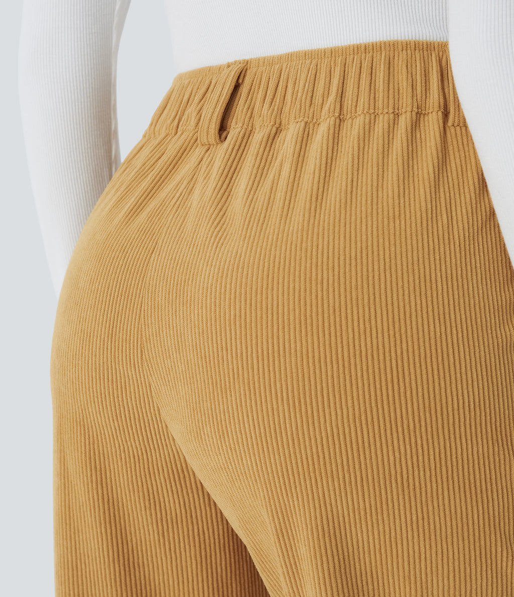 Oro Ámbar - Pantalón de pana casual 6