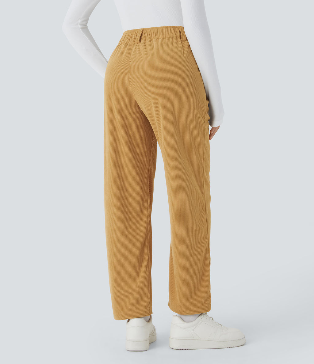 Oro Ámbar - Pantalón de pana casual 2