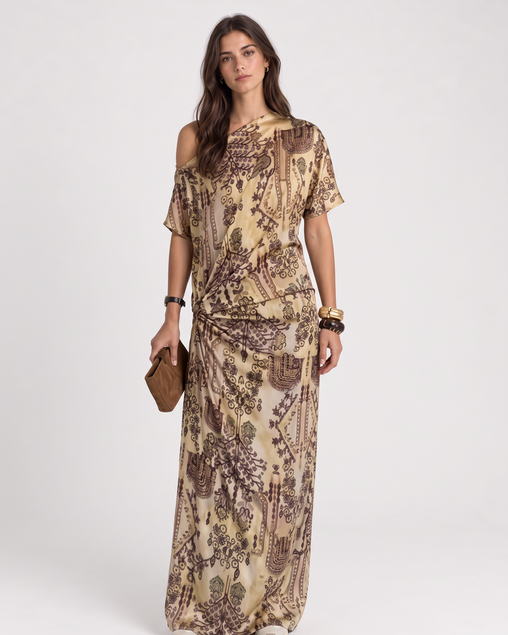 Sofia Rubio - Vestido Fashion Plateado