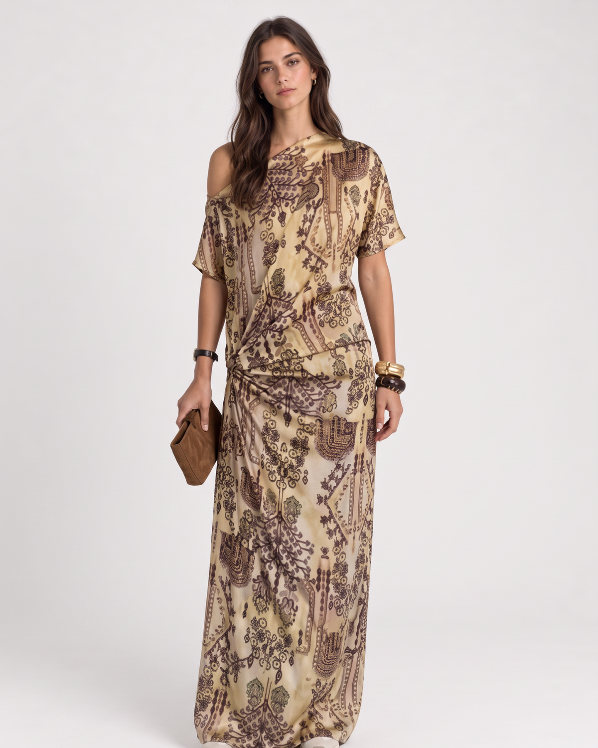 Sofia Rubio - Vestido Fashion Plateado