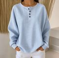 Berta Escobar - Sudadera a rayas de estilo informal