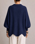 Elara - Cárdigan de punto oversize con botones