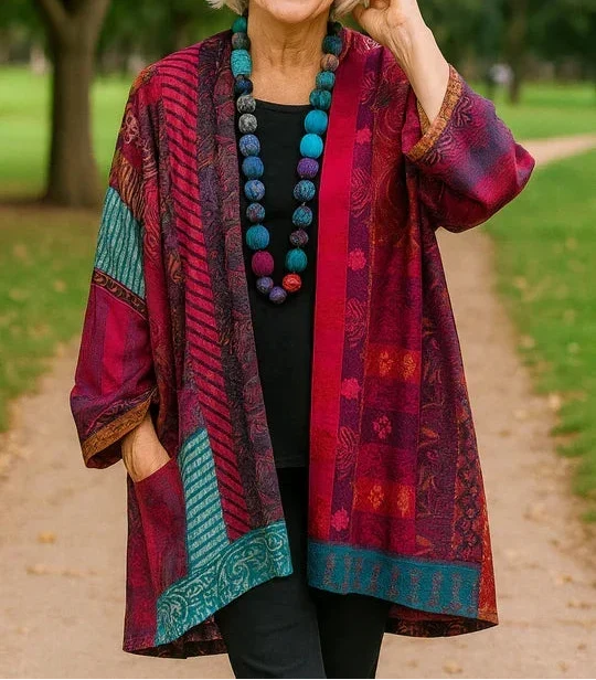 Astrid | Cárdigan elegante de caída fluida