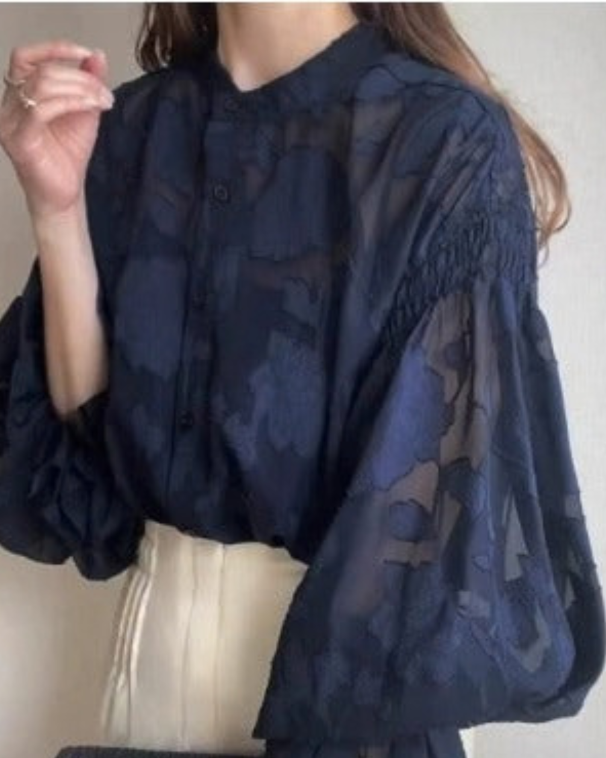 Talía | Blusa de Manga Larga con Estampado Floral