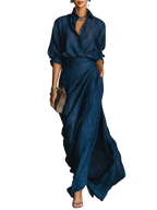 Celeste | Conjunto elegante