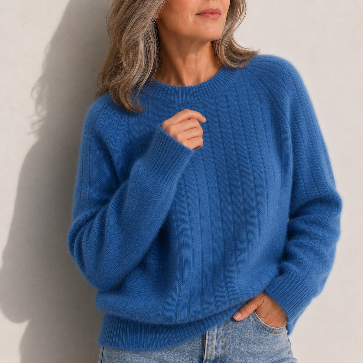 Mila | Jersey Suave de Color Liso