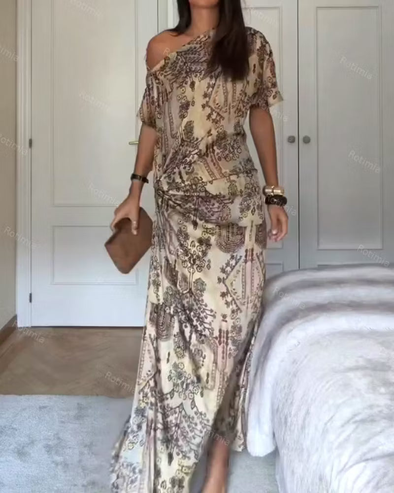 Sofia Rubio - Vestido Fashion Plateado
